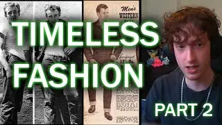 Timeless/Generic Fashion (Fashion Journey Part 2)