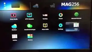 MAG256 IPTV Set Top Box mit HEVC Unterst&uuml;tzung