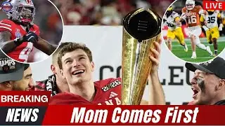 Fernando Mendoza Emotional Championship Moment With Mom Goes Viral🔴 LIVE BREAKING NEWS