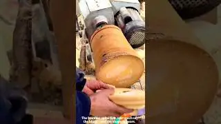 Bamboo storage jar making process #work #craft