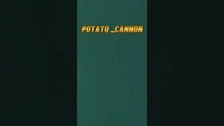 POTATO Cannon hill #comedy #funny #youtube #potatocannon #foryou