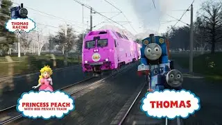 Thomas Racing against Princess Peach&rsquo;s Private Train