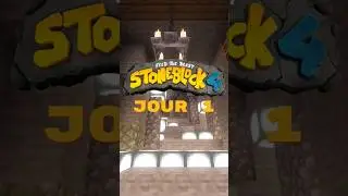 Jour 1 Un nouveau d&eacute;part ! [Stone Block 4] #minecraft #gaming #EdgarTV
