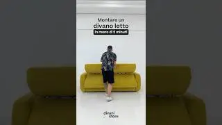 Montare il divano letto in meno di 5 minuti | divani.store