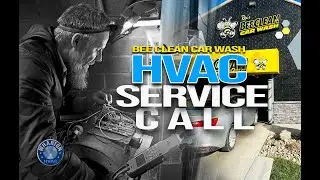 HVAC Service Call | Bee Clean Carwash #hvaclove #hvac