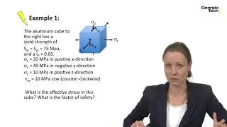Module 24: Simple Example Distortion Energy Theory - Machine Design Part I