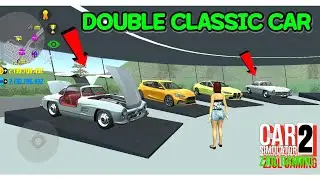 Double classic cars inside the showroom - Car Simulator 2