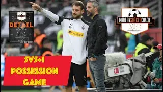 Marco Rose & Ren&eacute; Marić 5v5+1 Possession Game (Dortmund)