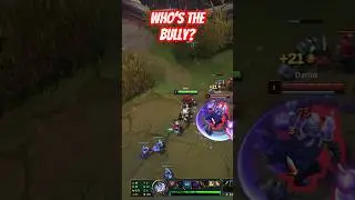 BRIAR vs DARIUS lvl 1 (When the bully gets bullied) 😈🔥#leagueoflegends