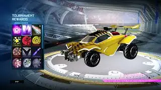 NEW SEASON 4 TOURNAMENT REWARDS IN ROCKET LEAGUE!