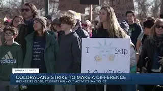 Coloradans join nationwide strike Friday against ICE operations