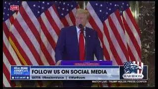 President Donald J. Trump's FULL speech following the Manhattan jury's guilty verdict