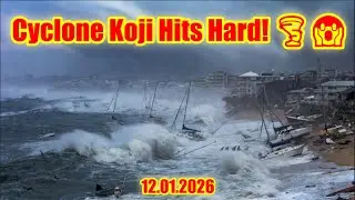 110-Year Record Rain: Tropical Cyclone Koji Devastates Australia! ⚡🚨