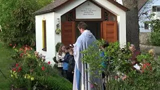 1. feierliche Maiandacht an der Niesenbauer Kapelle in Hausen vom 1. Mai 2023