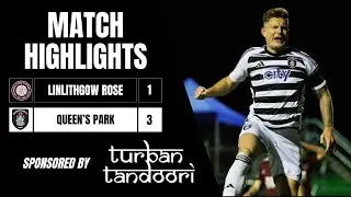 Match Highlights | Linlithgow Rose 1-3 Queen's Park | Scottish Gas Scottish Cup