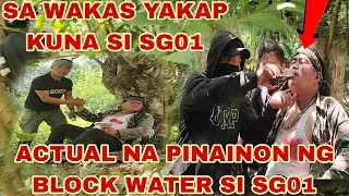 PART #3 SG'S ACTUAL DRINKING OF BLOCK WATER MISSION ACCOMPLISHED #viralvideo