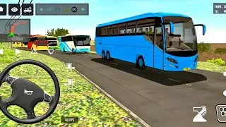 Euro Bus Driving Game PublicTransportation 2024 Indonesia BusSimulator Android Gameplay #3