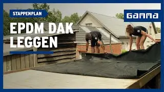 EPDM dak leggen in 8 stappen | GAMMA Belgi&euml;