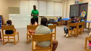 CrimeStoppers 215stop&mdash;Teaching our future at the YMCA Mont, AL Diane Thomas former Chief of Police