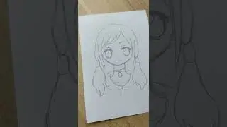 Hina Amano Weathering With You drawing #shorts #hina #anime #drawing