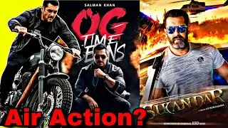 Sikandar Shooting Date Confirm 👍|| Big Air Action Sequence || Salman Khan