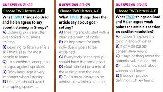 IELTS LISTENING NEW Practice Test with Answers | Practice test 249