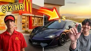 From $12/hour to Daily Driving a McLaren in 6 Months...