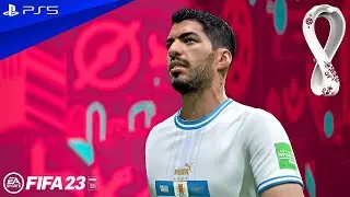 FIFA 23 | COPA MUNDIAL QATAR 2022 | URUGUAY VS MEXICO | 4K 60FPS | PS5