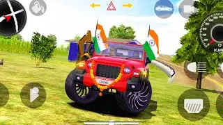 Modified Mahindra ❤️ Red Thar Car Games Indian Cars (Gadi Wala Game)-Car Game Android Game Play 2026