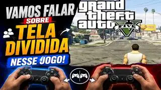 👫 GTA V - COMO JOGAR de 2 em TELA DIVIDIDA COOP LOCAL&ndash;DICAS PARA INICIANTES-HOW TO PLAY SPLIT SCREEN