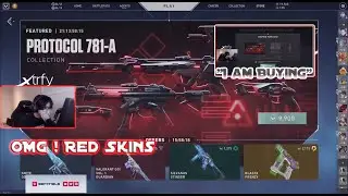 Tenz Reacting & Buying New Protocol 781-A Skins | Valorant