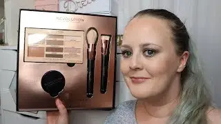 B&M Makeup Revolution Contour Kit | Full Testing Video | Christmas Gift Set
