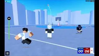 Quick Roblox Hoopz Game (CONTROLLER GAMEPLAY)
