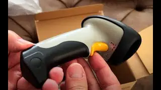 Bluetooth Barcode Scanner, 1D Handheld Automatic Laser Fast Accurate Bar Code Reader