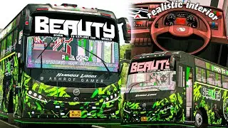 New BEAUTY ZEDASTRA EICHER MOD For Bus Simulator Indonesia💥New Bus Mod For Bussid #bussidmod