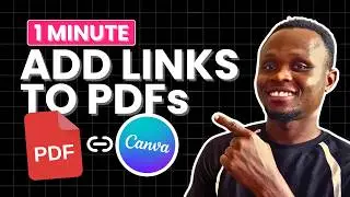 🔗 How to Add CLICKABLE LINKS in PDFs with Canva &ndash; Easy & Fast!