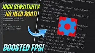 ⚙️Enable High Sensitivity And FPS For Gaming With SetEdit codes - No Root | Fix lag📈