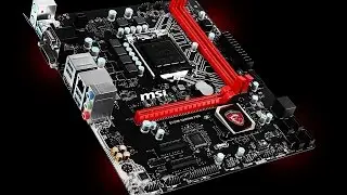 Motherboard MSI B150M GAMING PRO Unboxing