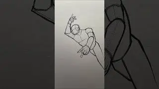 How to draw gojo honoured one pose ✨ Tutorial ✨ #drawing #sketch #gojo #pose #jujutsukaisen