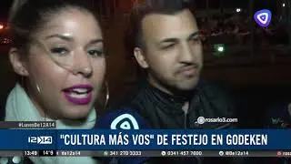 Cultura m&aacute;s vos de festejo en Godeken