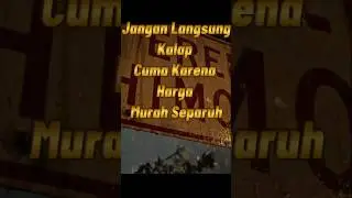 Murah Itu Gidaan #shorts #bisnisproperti