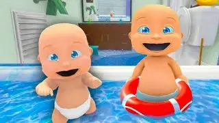 &ldquo;Epic Baby vs DADDY: Turning Our House SCHOOL & EXPLODING with FUN A NEW Toilet🌊Who's Your Daddy?!&rdquo;