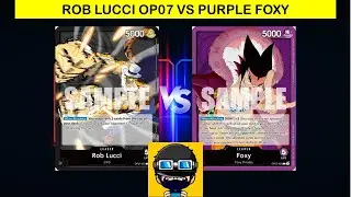 One Piece TCG SIMULATOR | NGO DM AA's ROB LUCCI OP07 VS FOXY | One Piece Card Game Set 7 Format