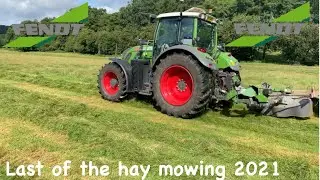 Last of the hay mowing 2021
