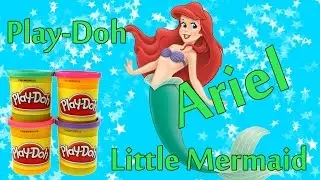 DISNEY Ariel - LITTLE MERMAID - PLAY DOH Dress Up