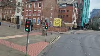 Ride on Nottingham City Transport 907 on the Red Line 50 from Trent Lane to Victoria Centre