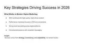 Digital Marketing Trends Shaping 2026