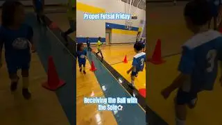 Futsal skill for 5 year old #futsal #futsalskills #futsaltraining #soccer #soccerskills #soccercoach