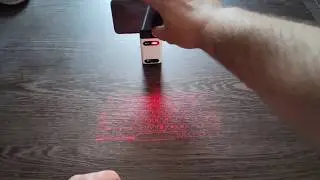 Laser Projector Keyboard Unboxing