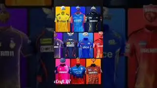 IPL 2024 jersey of all teams #ipl  #cricket